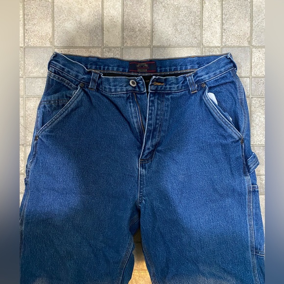 vintage Roughshop lined jeans 34/32 - Picture 5 of 12